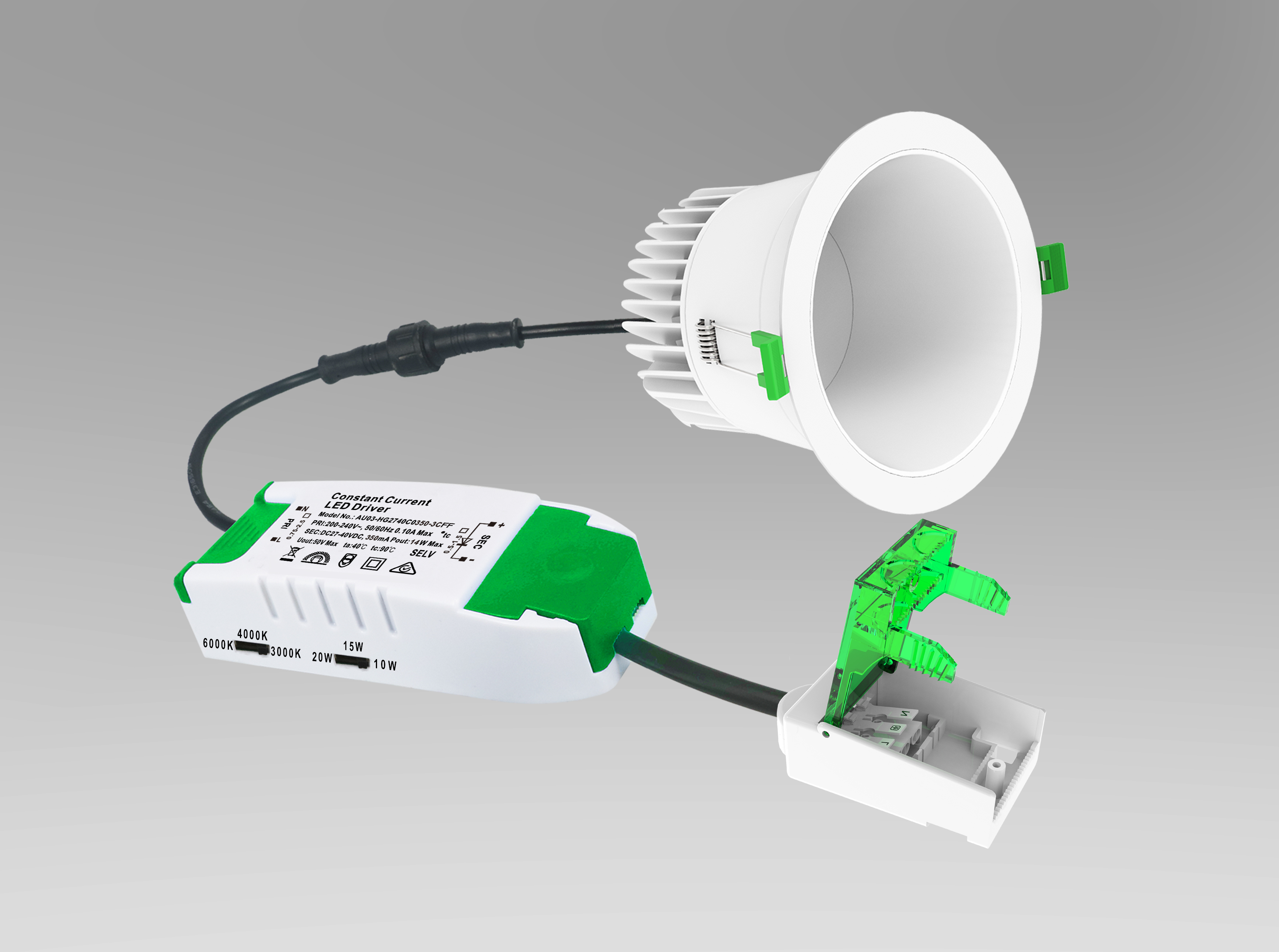 LED Downlight Select 3 Power + 3 CCT 